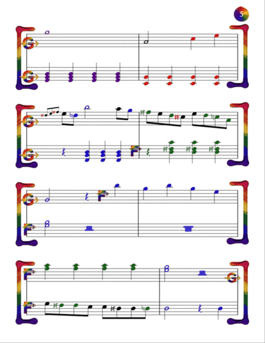 Adagio from sonata "Pathetique" (easy piano) image number null