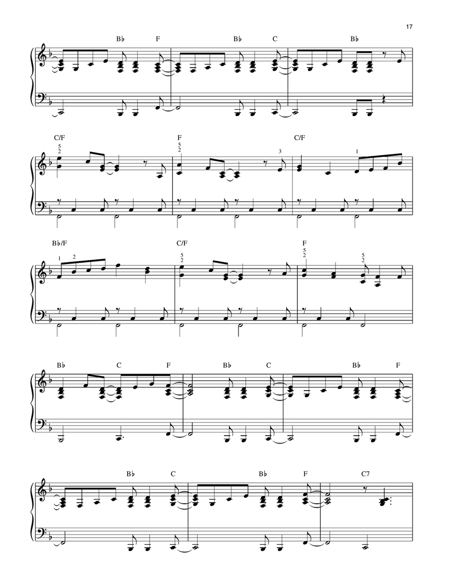 Cast Your Fate To The Wind (arr. Brent Edstrom) [Jazz version] Piano Solo scores gallery preview page 2