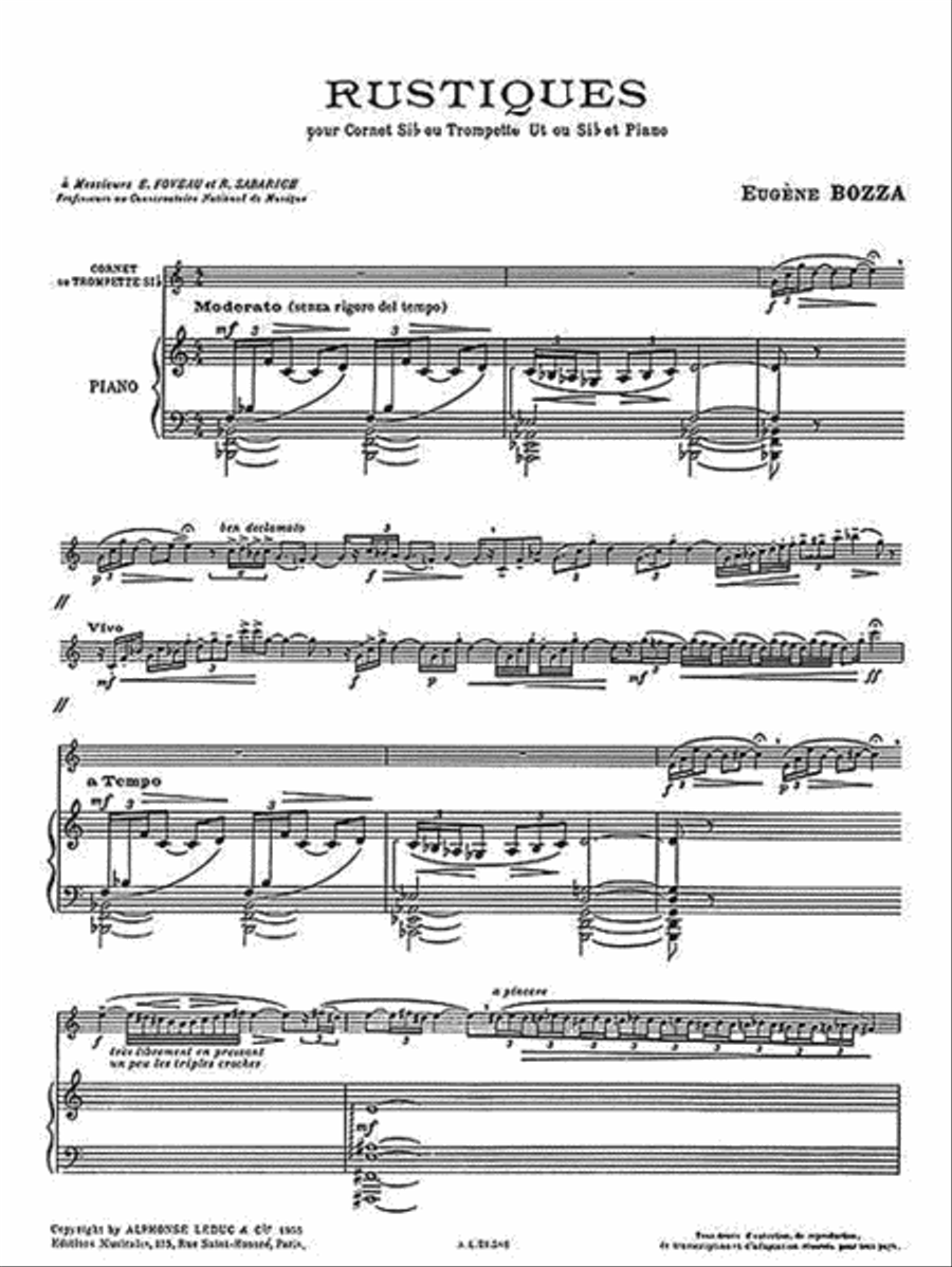 Rustiques Rustiques Trumpet Solo scores gallery preview page 2