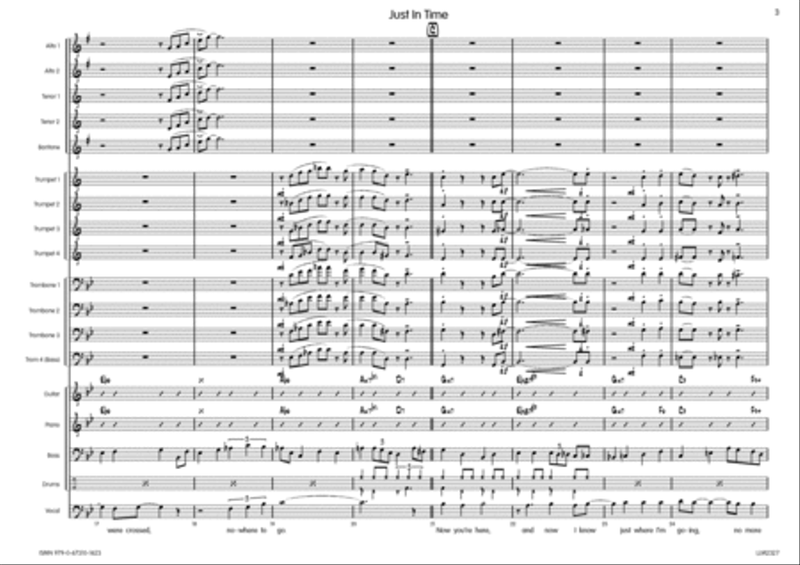 Just In Time Just In Time Big Band scores gallery preview page 4