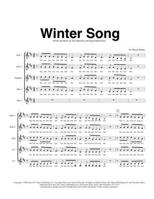 Book cover for Winter Song