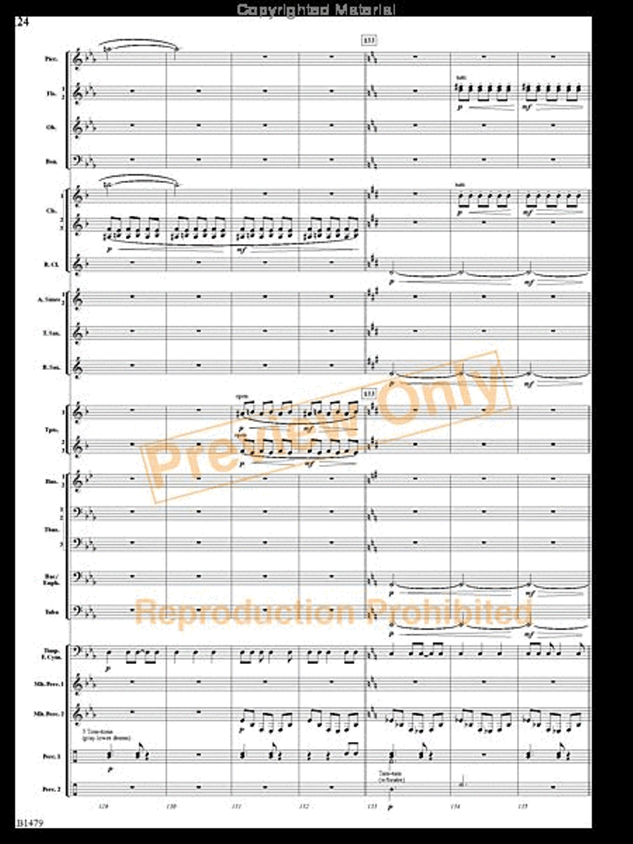 Gravity Wave Gravity Wave Concert Band scores gallery preview page 23