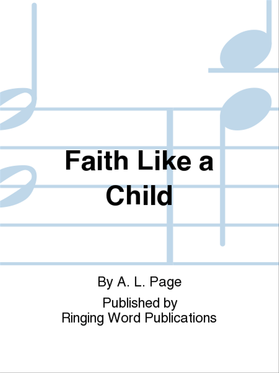 Faith Like a Child 5-Octaves scores gallery preview page 1