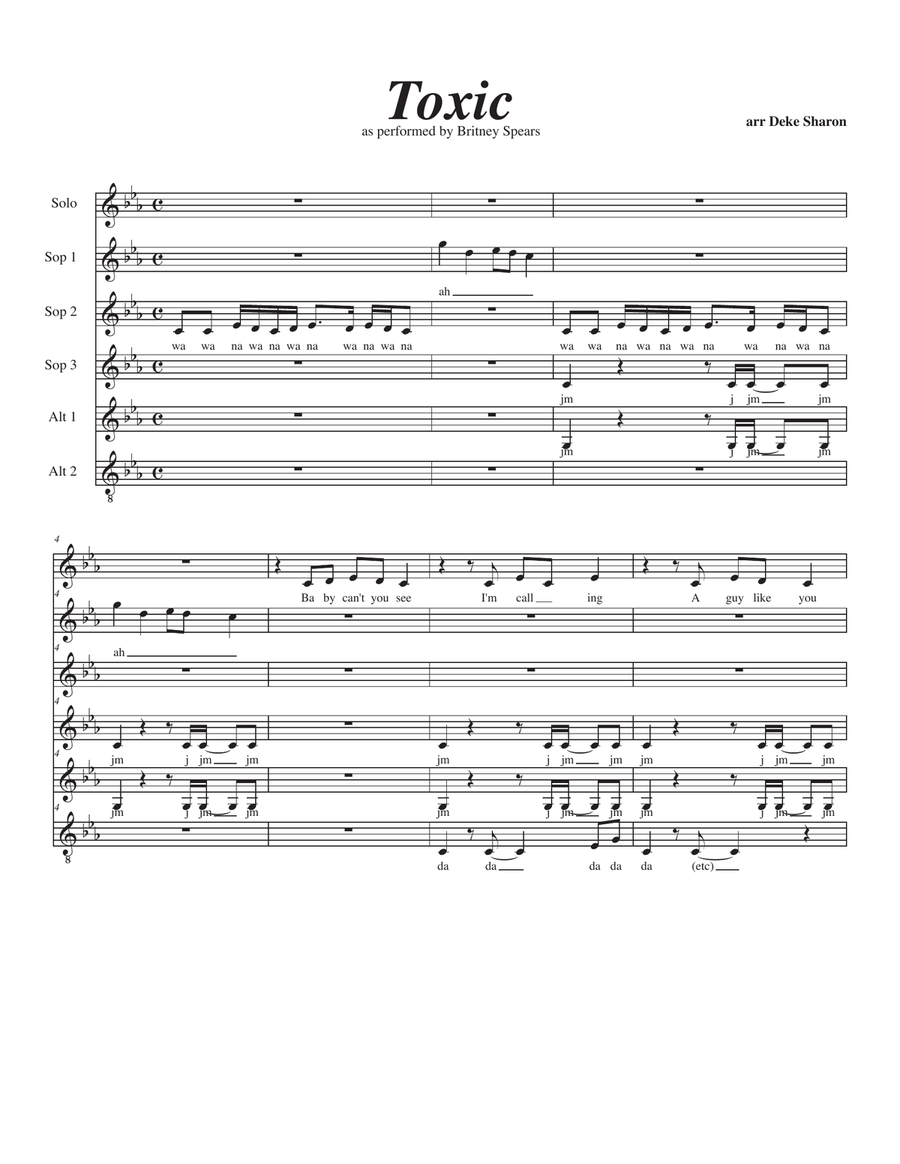 Toxic SSAA scores gallery preview page 1