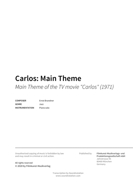 Carlos: Main Theme image number null