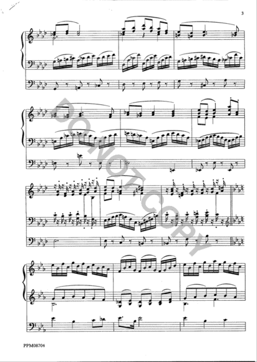Toccata for Organ Toccata for Organ Organ Solo scores gallery preview page 4