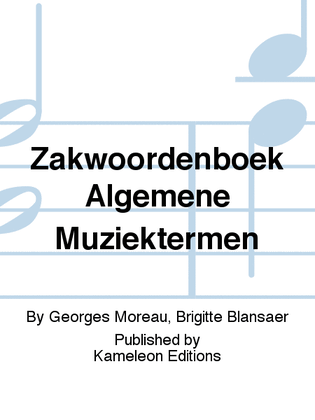 Zakwoordenboek Algemene Muziektermen