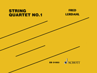 Book cover for String Quartet No. 1