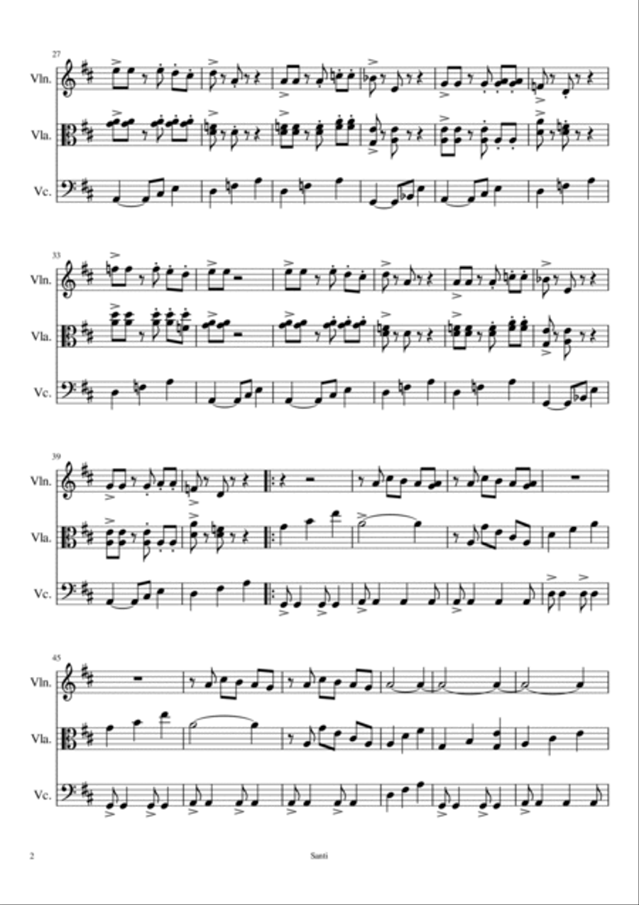 Alma Llanera Alma Llanera String Trio scores gallery preview page 2