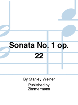 Sonata No. 1 Op. 22