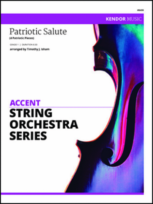 Book cover for Patriotic Salute (4 Patriotic Pieces) (Full Score)