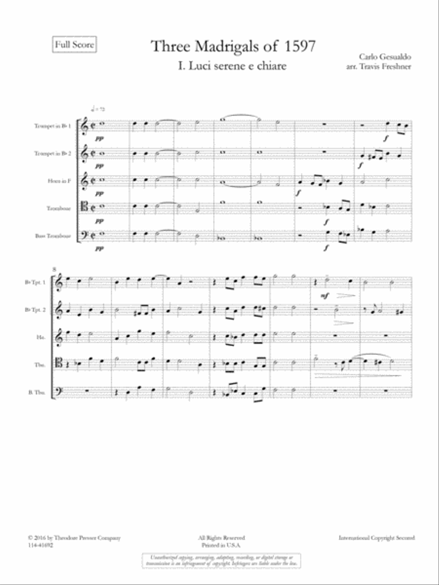 <br>Sheet music extract
