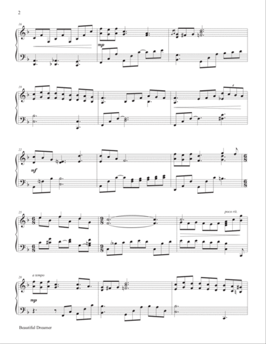 Home, Sweet Home - 10 Songs of Love and Longing Piano Solo scores gallery preview page 4