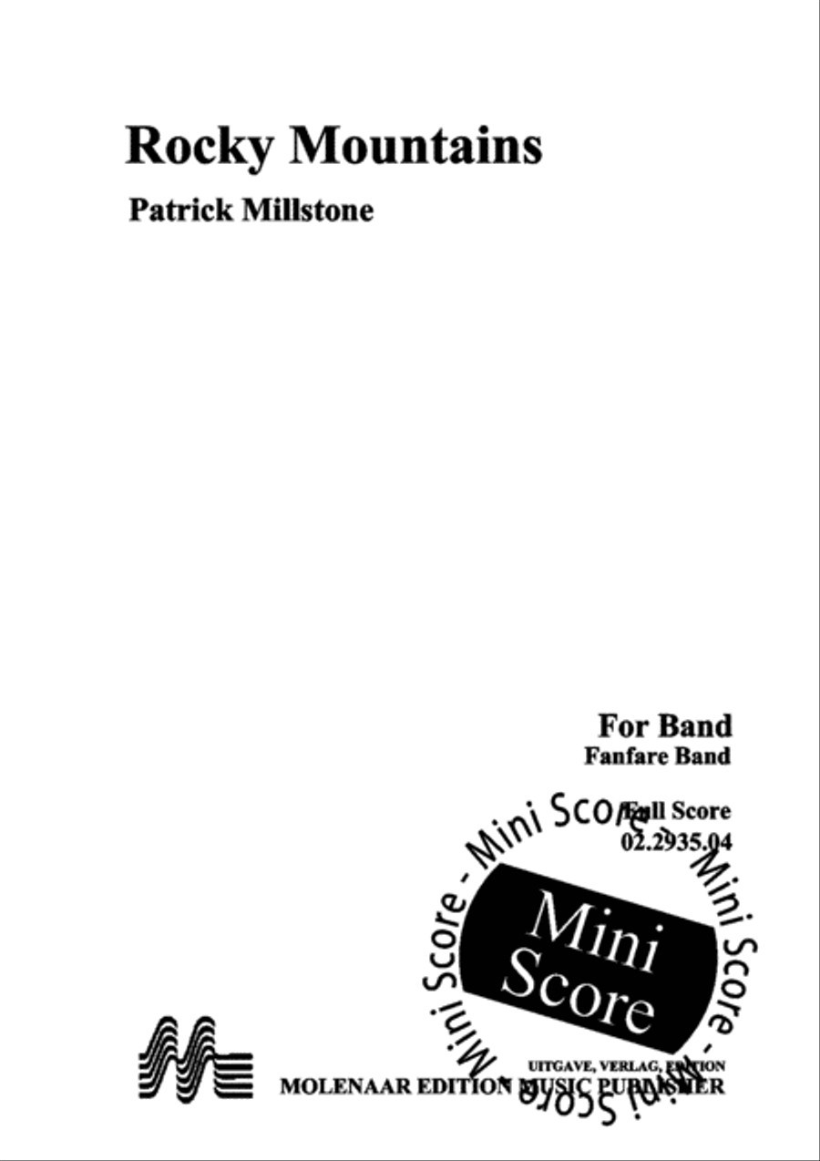 Rocky Mountains Fanfare Band scores gallery preview page 3
