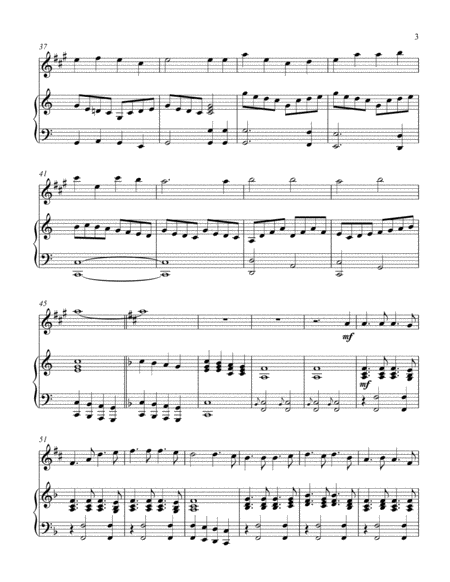 Battle Hymn of the Republic (treble Eb instrument solo) image number null
