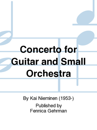 Concerto for Guitar and Small Orchestra