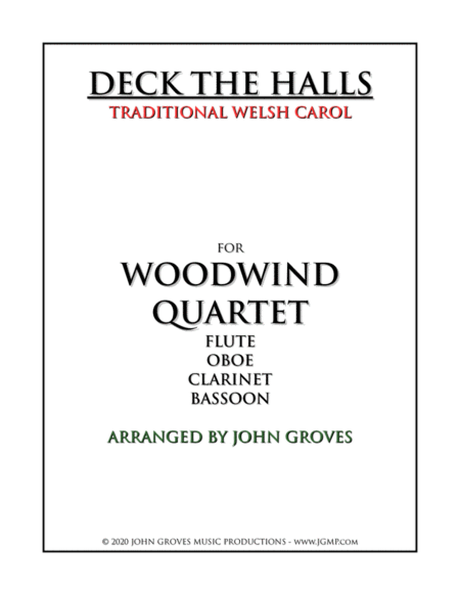 Deck The Halls - Woodwind Quartet image number null