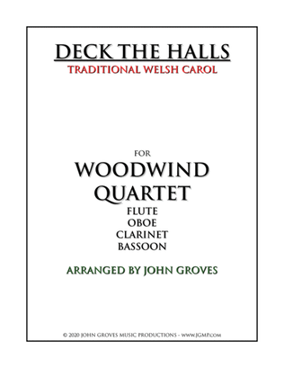 Deck The Halls - Woodwind Quartet