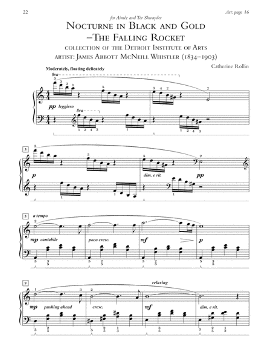 Museum Masterpieces, Book 2 Piano Solo scores gallery preview page 6