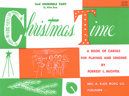 Christmas Time-2nd Ensemble Eb Sax Book
