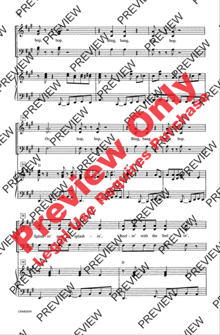 Splish Splash 2-Part scores gallery preview page 10