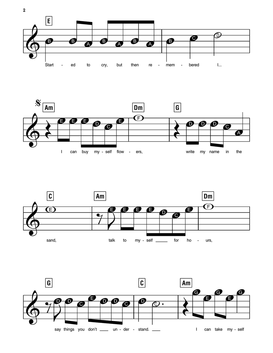 Flowers Score scores gallery preview page 2