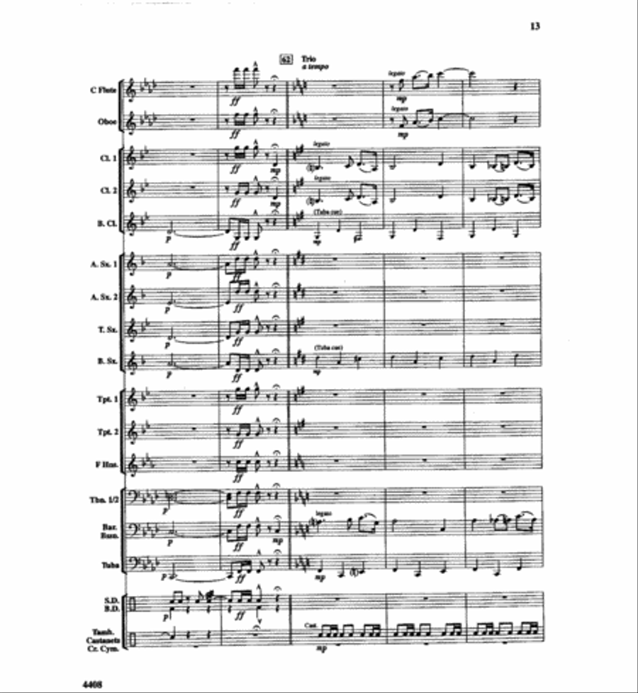 Escapada Concert Band scores gallery preview page 14