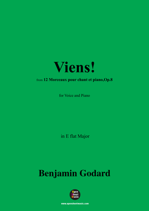 B. Godard-Viens!,in E flat Major,Op.8 No.3