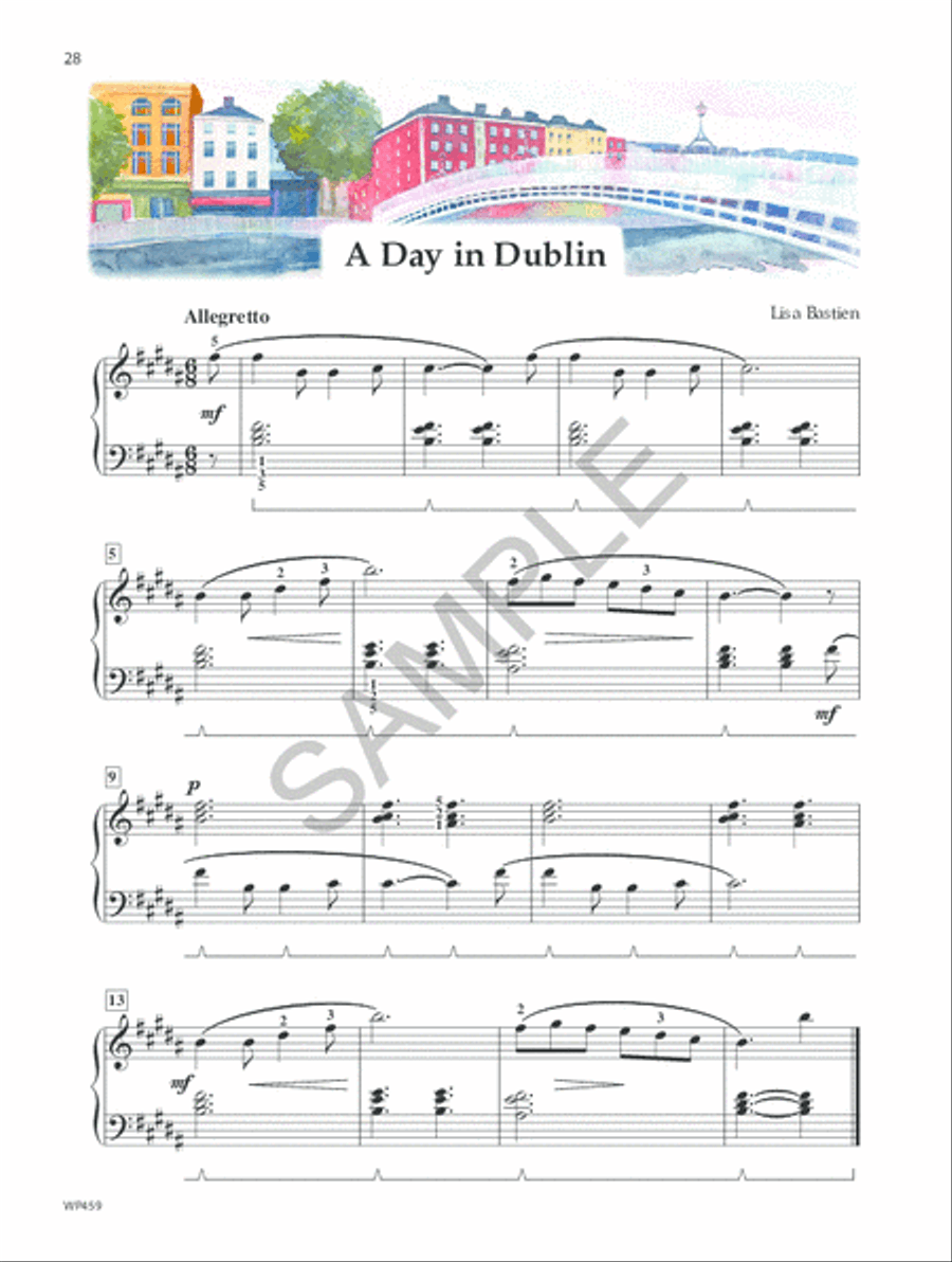 Bastien New Traditions - Level 4B Piano Method scores gallery preview page 2