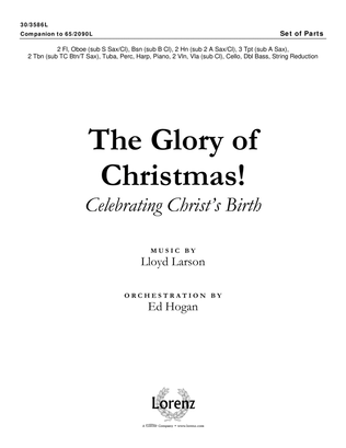 Book cover for The Glory of Christmas - Set of Parts