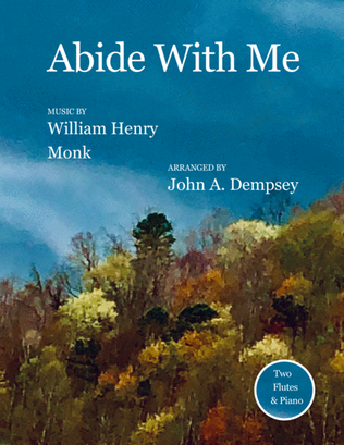 Book cover for Abide with Me (Trio for Two Flutes and Piano)