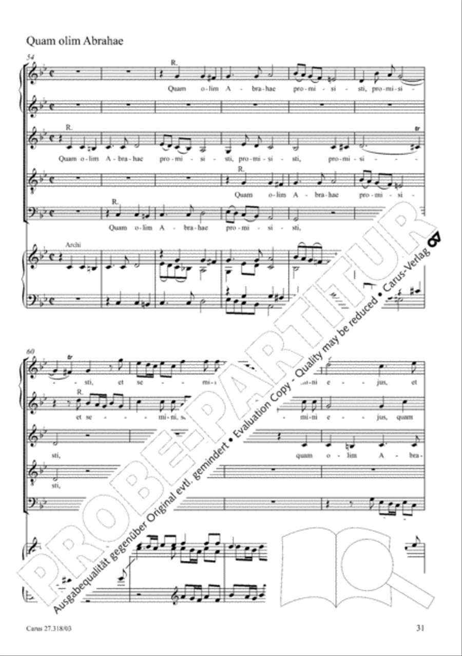 Requiem in F minor SSATB scores gallery preview page 32