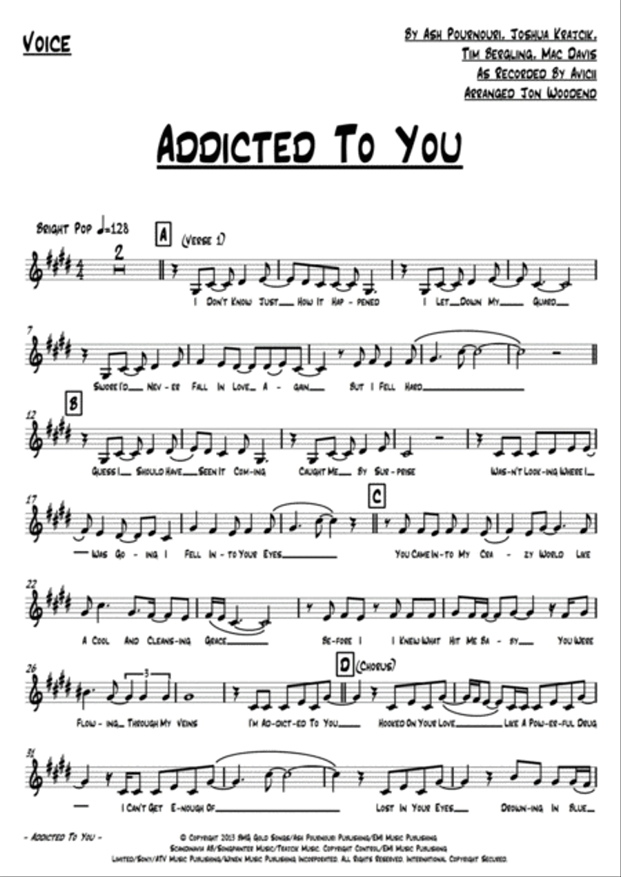 Addicted To You Addicted To You Small Ensemble scores gallery preview page 2