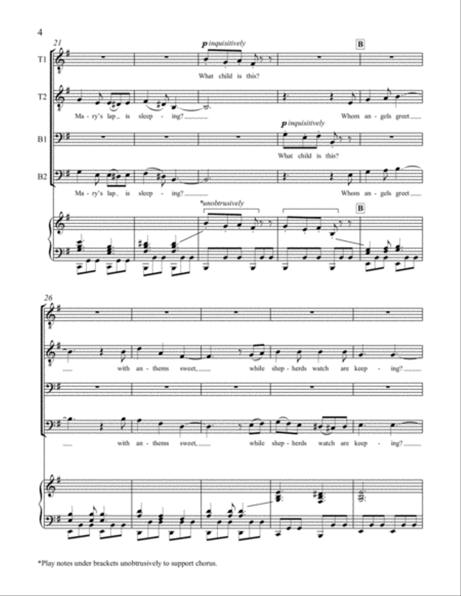 Rejoice! (TTBB Version) Rejoice! (TTBB Version) TTBB scores gallery preview page 4