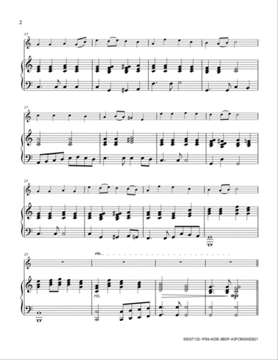 Love Divine, All Loves Excelling Piano scores gallery preview page 2