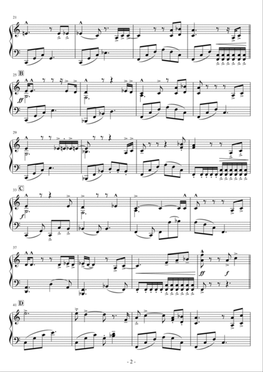 Sweet Sounds Of Heaven Easy Piano scores gallery preview page 2