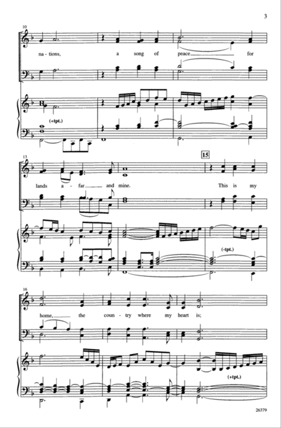 This Is My Song 4-Part scores gallery preview page 3