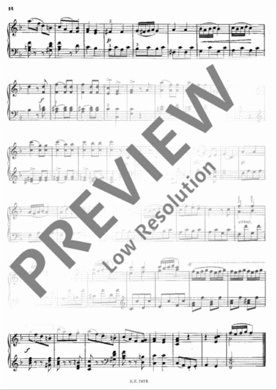 10 Pieces for Children Piano Solo scores gallery preview page 15