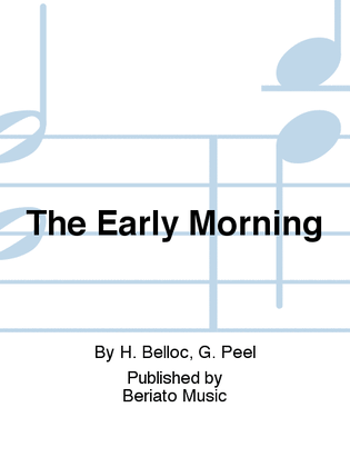 Book cover for The Early Morning