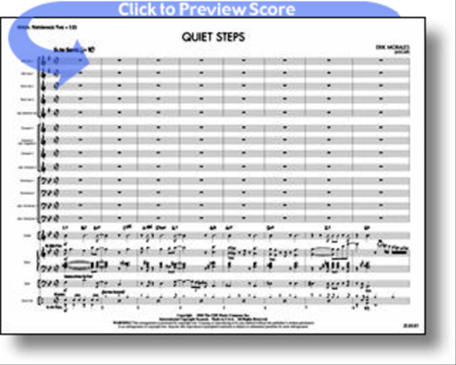 Quiet Steps Quiet Steps Jazz Ensemble scores gallery preview page 1
