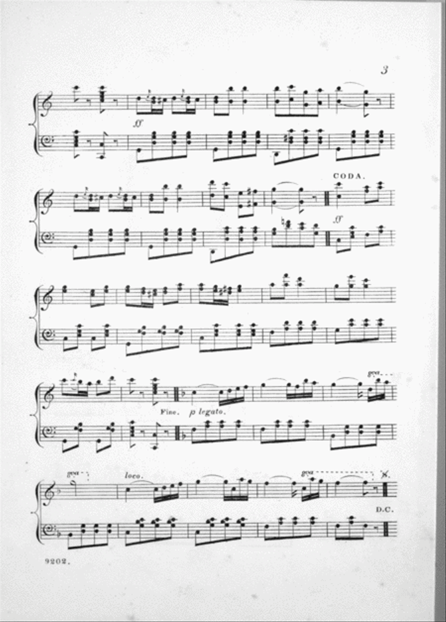 The Cinderella Quadrilles (Pictorial Quadrilles) Piano Solo scores gallery preview page 3