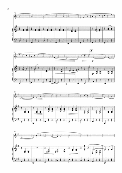 Je Te Veux arranged for Flute and Piano image number null