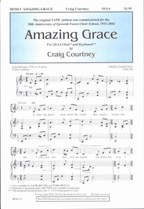 Book cover for Amazing Grace (SSAA)
