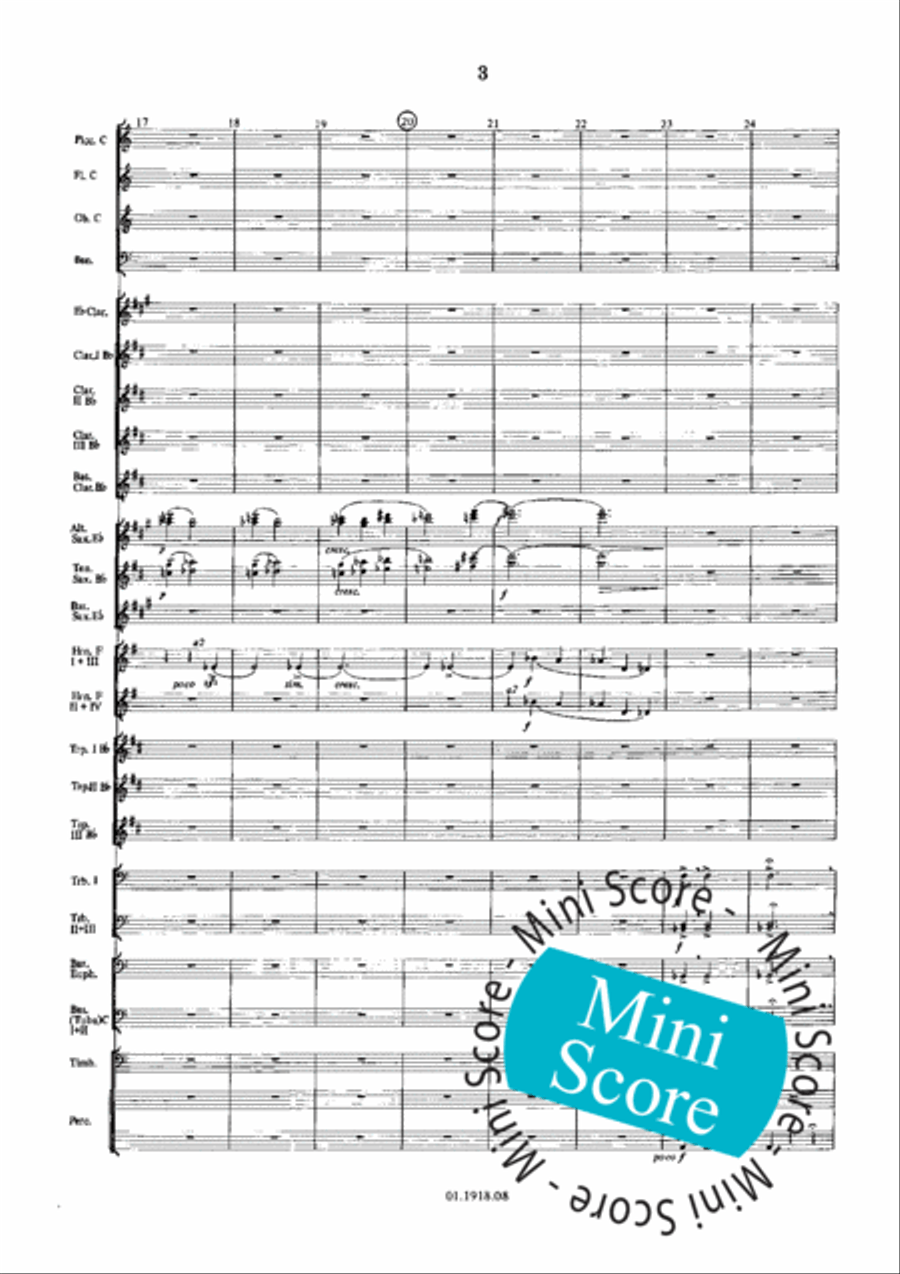 Overture for an Imaginary Play Concert Band scores gallery preview page 7
