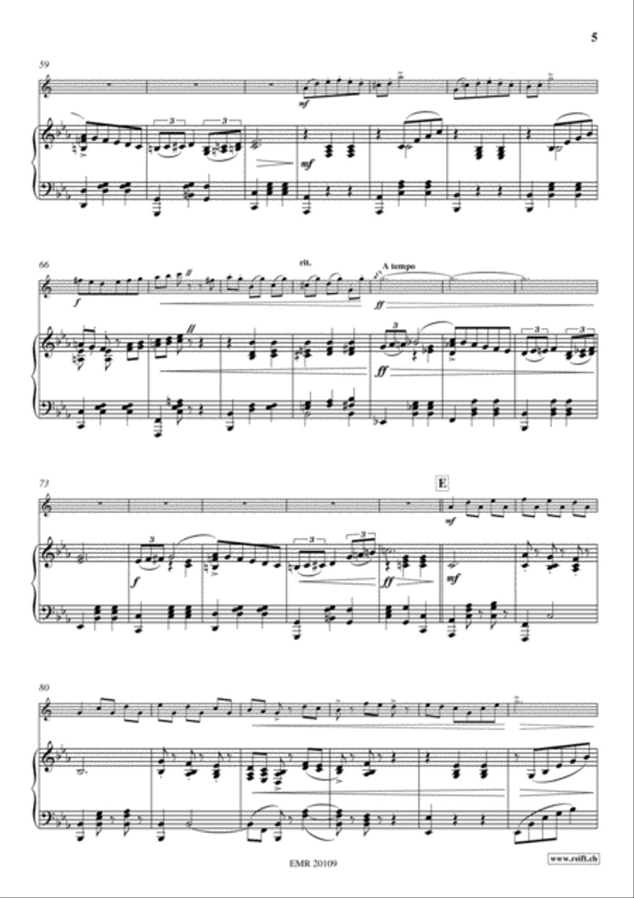 La Petite Suzanne Alto Saxophone scores gallery preview page 5