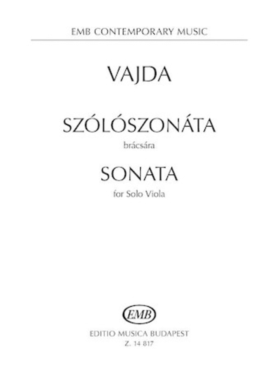 Sonata for Solo Viola