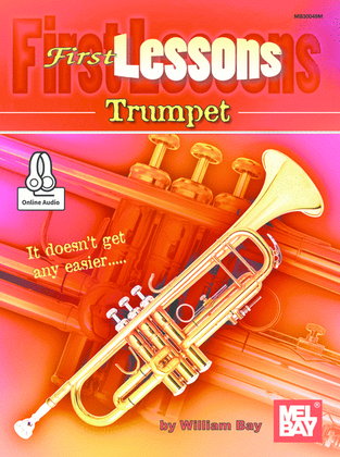 Book cover for First Lessons Trumpet
