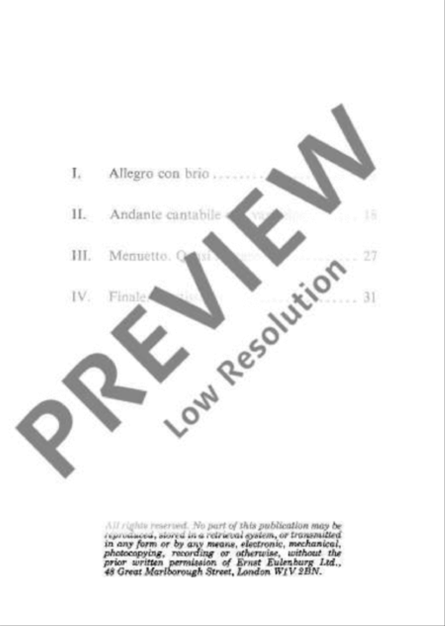 Piano Trio No. 3 C minor Piano Trio scores gallery preview page 3
