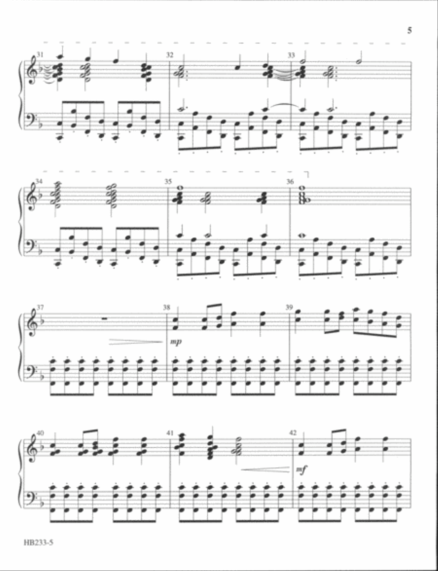 Brethren, We Have Met to Worship - McChesney 5-Octaves scores gallery preview page 5