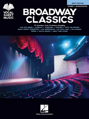 Book cover for Broadway Classics - Men's Edition